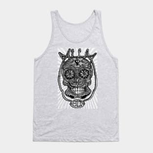 Mexican skull, day of the dead cinco de mayo Mexico Sugar Tank Top